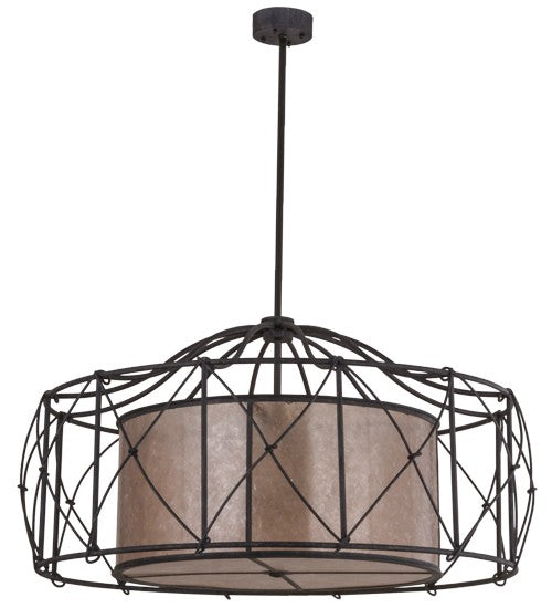 2nd Ave Lighting Aspen 48" Wide Pendant in Antique Iron Gate Finish