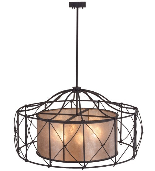 2nd Ave Lighting Aspen 48" Wide Pendant in Antique Iron Gate Finish