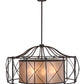 2nd Ave Lighting Aspen 48" Wide Pendant in Antique Iron Gate Finish