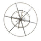 2nd Ave Lighting Atom Enerjisi 43" Wide 8 Light Chandelier in Nickel Finish