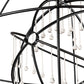 2nd Ave Lighting Atom Enerjisi 60" Wide Hanging Sculpture in Textured Black Finish