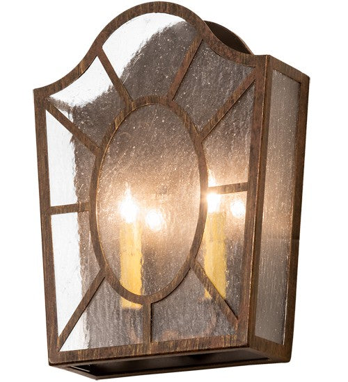 2nd Ave Lighting Austin 12" Wall Sconce in Cortez Gold Finish