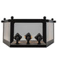 2nd Ave Lighting Austin 12" Wide 3 Light Wall Sconce in Blackwash Finish