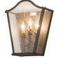 2nd Ave Lighting Austin 12" Wide Wall Sconce in Coffee Bean Finish