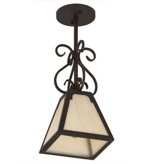 2nd Ave Lighting Ava 7" Mini Pendant in Copper Rust Finish
