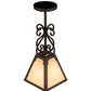 2nd Ave Lighting Ava 7" Mini Pendant in Copper Rust Finish