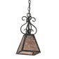 2nd Ave Lighting Ava 7" Mini Pendant in Smoke Finish