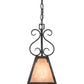 2nd Ave Lighting Ava 7" Mini Pendant in Smoke Finish