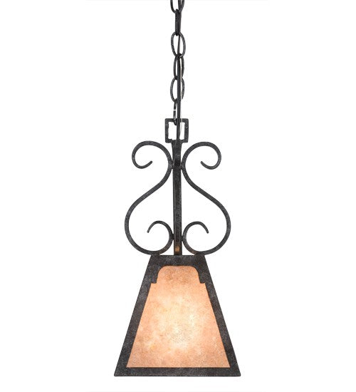 2nd Ave Lighting Ava 7" Mini Pendant in Smoke Finish