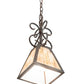 2nd Ave Lighting Ava 7" Square Mini Pendant in Cajun Soice Finish