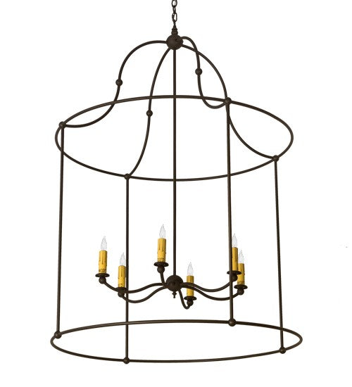 2nd Ave Lighting Baranya 42" Pendant in Wrought Iron Finish
