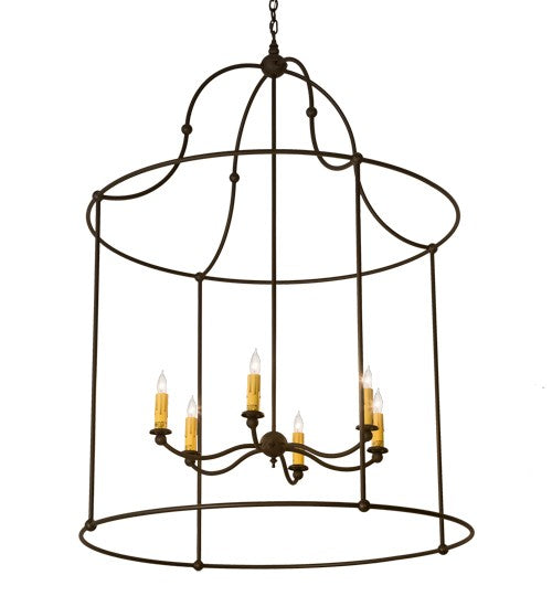 2nd Ave Lighting Baranya 42" Pendant in Wrought Iron Finish