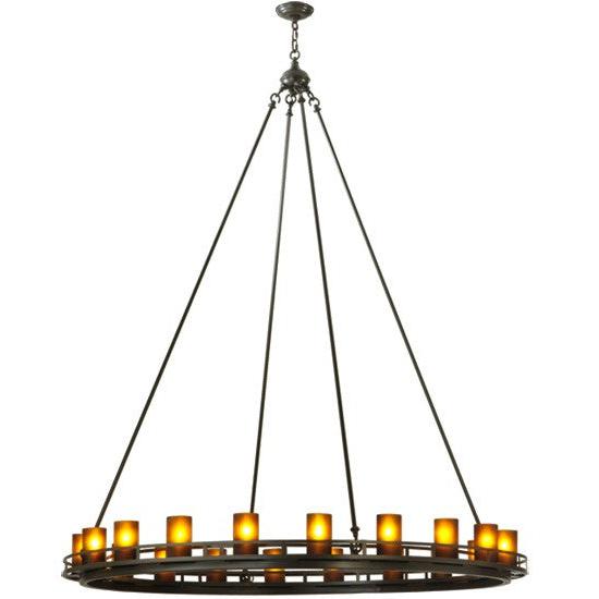2nd Ave Lighting Barbury 60" 20 LT Chandelier in Timeless Bronze