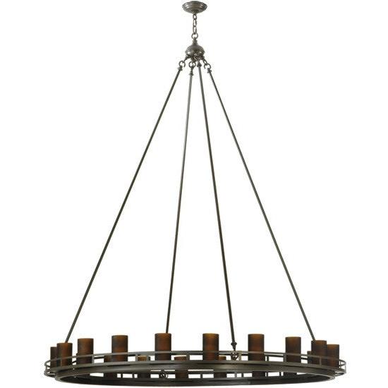 2nd Ave Lighting Barbury 60" 20 LT Chandelier in Timeless Bronze