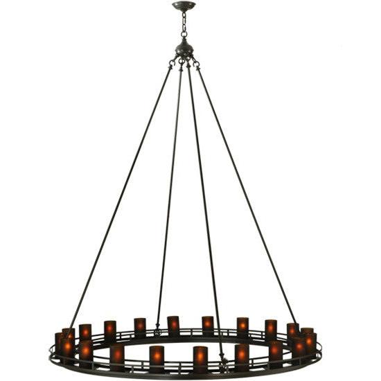 2nd Ave Lighting Barbury 60" 20 LT Chandelier in Timeless Bronze