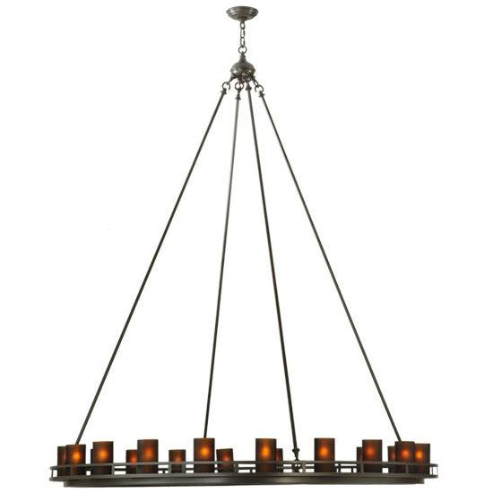 2nd Ave Lighting Barbury 60" 20 LT Chandelier in Timeless Bronze