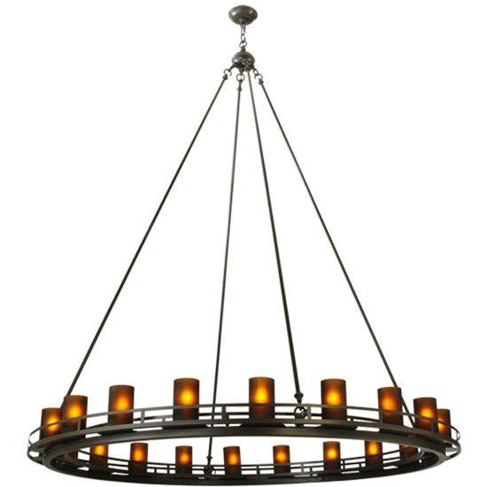 2nd Ave Lighting Barbury 60" 20 LT Chandelier in Timeless Bronze
