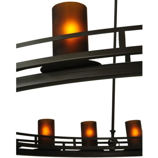 2nd Ave Lighting Barbury 60" 20 LT Chandelier in Timeless Bronze