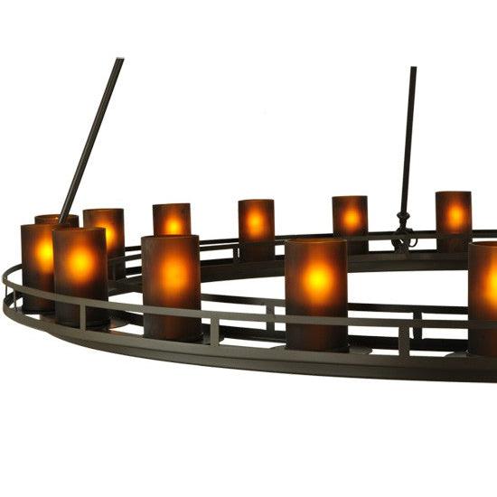 2nd Ave Lighting Barbury 60" 20 LT Chandelier in Timeless Bronze