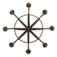 2nd Ave Lighting Barrel Stave 42" Wide Madera 8 LT Chandelier in Rococco Finish
