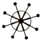 2nd Ave Lighting Barrel Stave 50" Madera 8 LT Chandelier in Costello Black