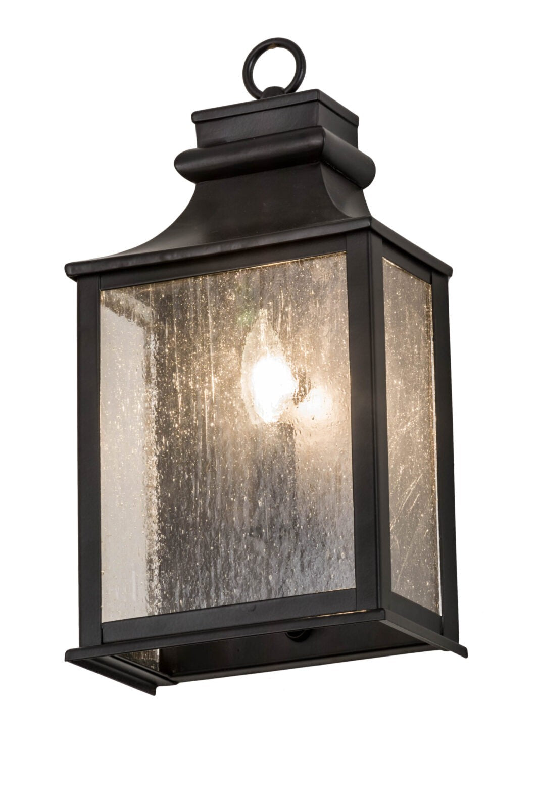 2nd Ave Lighting Bastille 7" Wall Sconce in Blackwash Finish