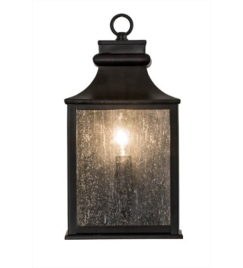 2nd Ave Lighting Bastille 7" Wall Sconce in Blackwash Finish
