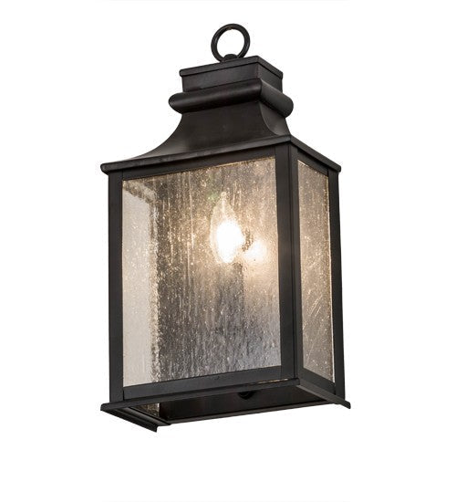 2nd Ave Lighting Bastille 7" Wall Sconce in Blackwash Finish