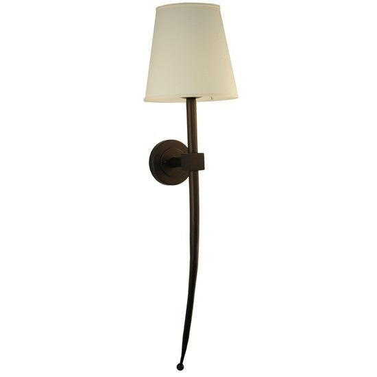 2nd Ave Lighting Bechar 12" Wide Wall Sconce in Mahogany Bronze Finish