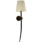 2nd Ave Lighting Bechar 12" Wide Wall Sconce in Mahogany Bronze Finish