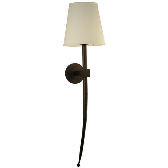 2nd Ave Lighting Bechar 12" Wide Wall Sconce in Mahogany Bronze Finish