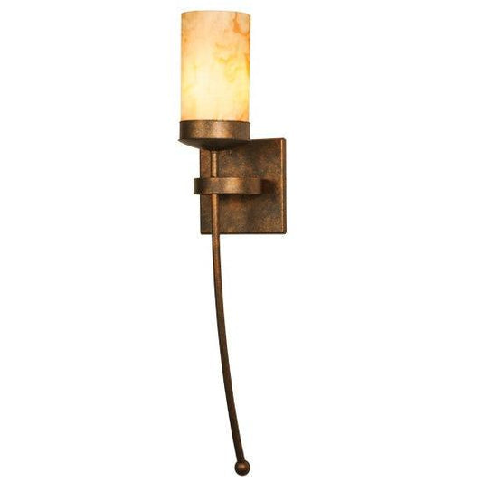 2nd Ave Lighting Bechar 6" Wall Sconce in Gilded Tobacco Finish