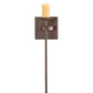 2nd Ave Lighting Bechar 6" Wall Sconce in Rusty Nail Finish