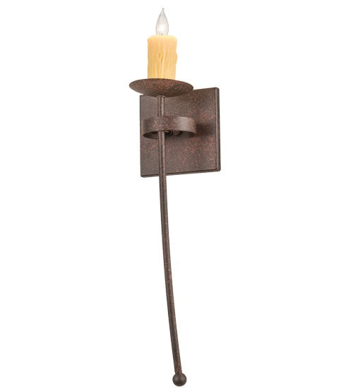 2nd Ave Lighting Bechar 6" Wall Sconce in Rusty Nail Finish