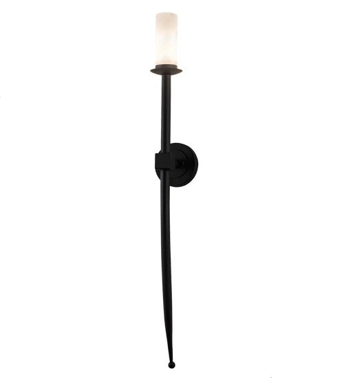 2nd Ave Lighting Bechar 6" Wide Wall Sconce in Wrought Iron Finish