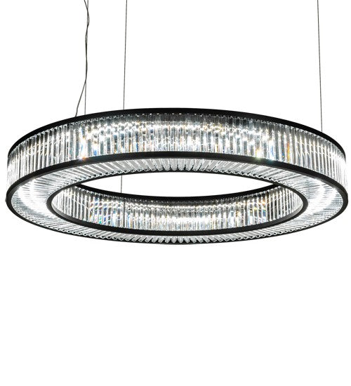 2nd Ave Lighting Beckam 53" Pendant in Matte Black