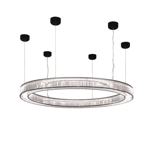 2nd Ave Lighting Beckam 92" Pendant in Matte Black Finish