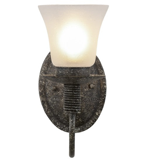 2nd Ave Lighting Bell 5" Wall Sconce in Ash Finish