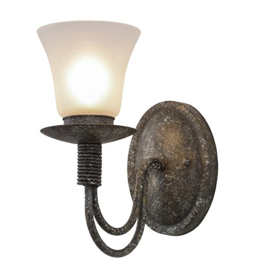 2nd Ave Lighting Bell 5" Wall Sconce in Ash Finish