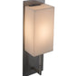 2nd Ave Lighting Benchmark 5" Wall Sconce in Satin Nickel Finish
