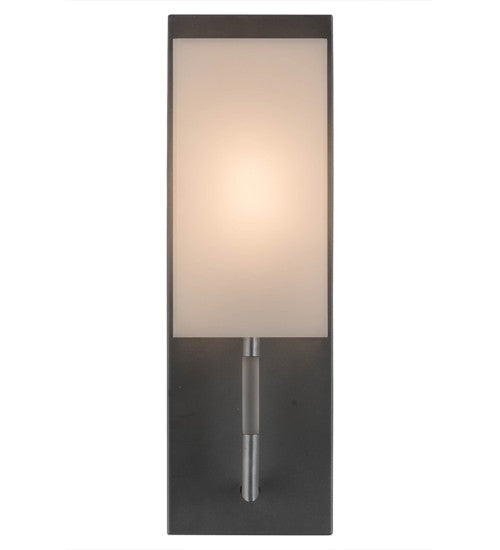 2nd Ave Lighting Benchmark 5" Wall Sconce in Satin Nickel Finish