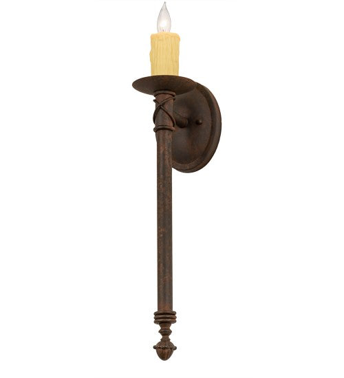 2nd Ave Lighting Benedict 4.5" Wall Sconce in Rusty Nail Finish