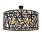 2nd Ave Lighting Bird's Nest 54" Semi-Flushmount in Oil Rubbed Bronze Finish