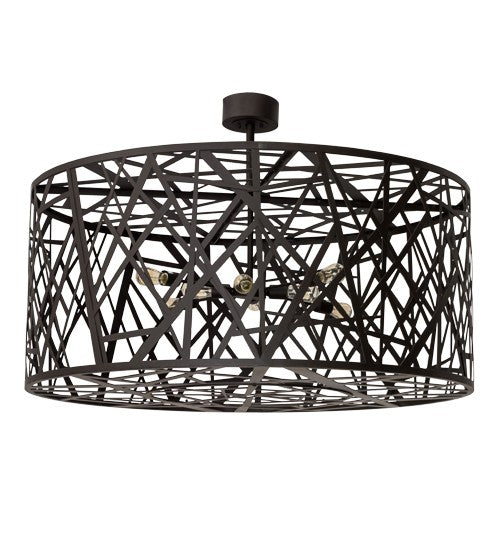 2nd Ave Lighting Bird's Nest 54" Semi-Flushmount in Oil Rubbed Bronze Finish