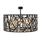 2nd Ave Lighting Bird's Nest 54" Semi-Flushmount in Oil Rubbed Bronze Finish