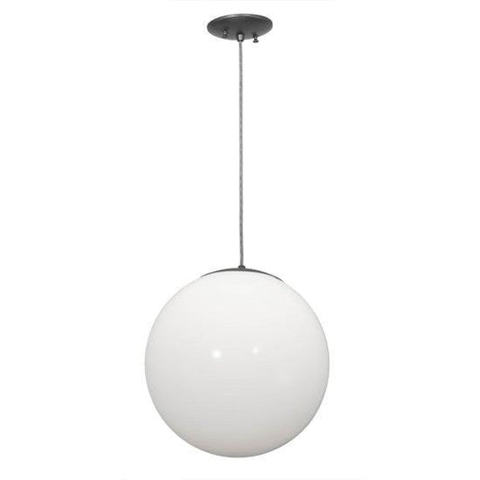 2nd Ave Lighting Bola 14" Pendant in Pewter Finish