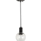 2nd Ave Lighting Bola 6" Mini Pendant in Textured Black Finish