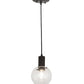 2nd Ave Lighting Bola 6" Mini Pendant in Textured Black Finish