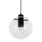 2nd Ave Lighting Bola 8" Mini Pendant in Textured Black Finish