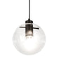 2nd Ave Lighting Bola 8" Mini Pendant in Textured Black Finish